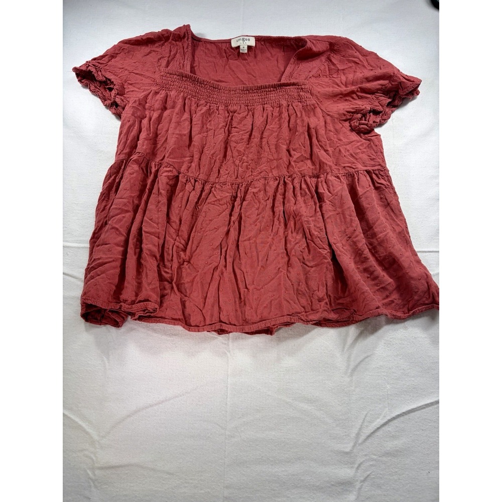 Umgee Babydoll Top Womens Size Medium